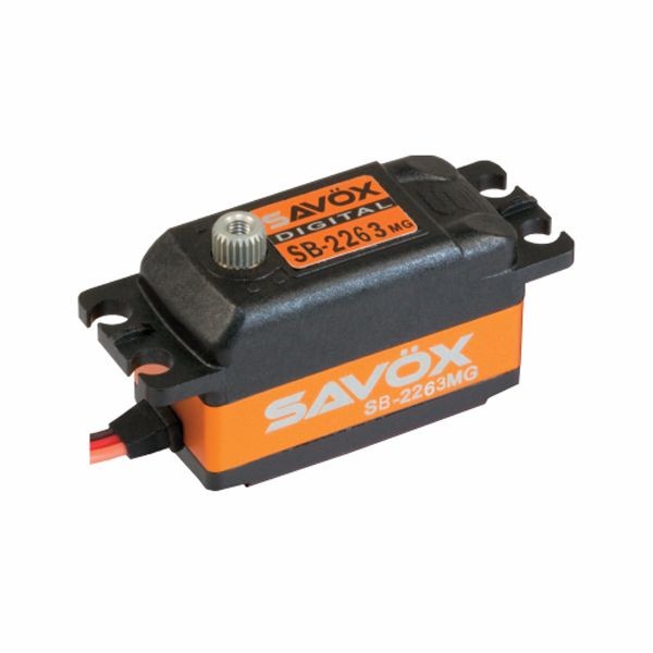 Servo SB-2263MG Savox low profile pour voiture télécommandée de piste