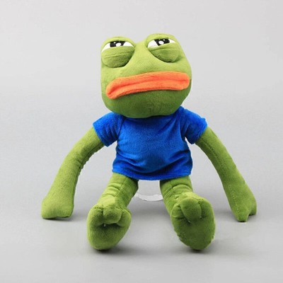 Pepe The Frog Sad Frog Plush Stuffed Animal Plush Doll Soft Toy Kid's Gift 45cm