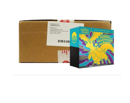 Pokémon TCG Mega Evolution—Ascended Heroes Elite Trainer Box Case (10) EN 2026 - product listing photo
