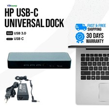 HP USB-C Docking Station for EliteBook x360 1020 G2 1030 G2 Notebook PC w/PSU