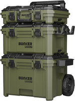 BUNKER Load-Up 9 Piece Modular Tool Storage System - 3 Tier Stackable Rolling To