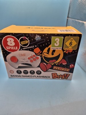 Bandai Namco Flashback Blast!   Plug N Play   8 Games Pac-Man   Galaga usw.
