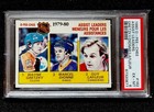 1980 O-PEE-CHEE '79 ASSIST LEADERS WAYNE GRETZKY/MARCEL DIONNE/GUY LAFLEUR PSA 6