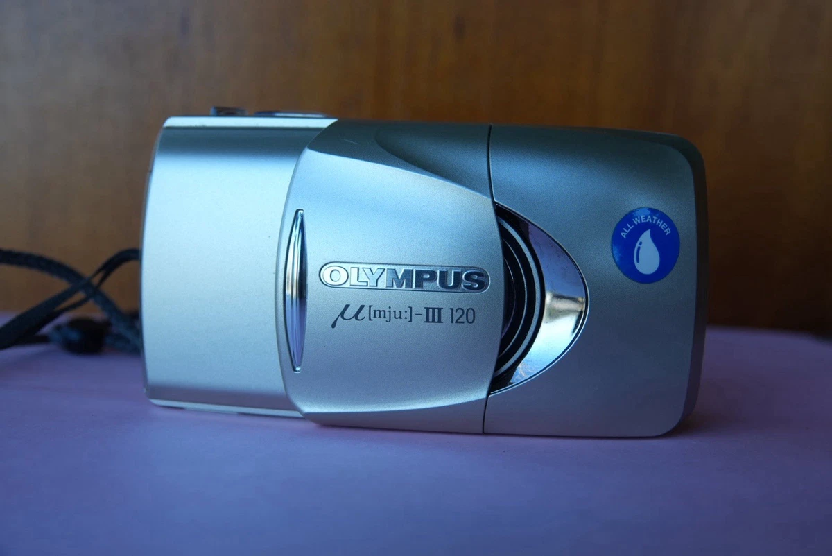 【極美品】OLYMPUS μ mju-III 120 動作確認済 ミュー OLYMPUS μ[mju:]-III 120 本体 Olympus MJU III 120 35mm Point