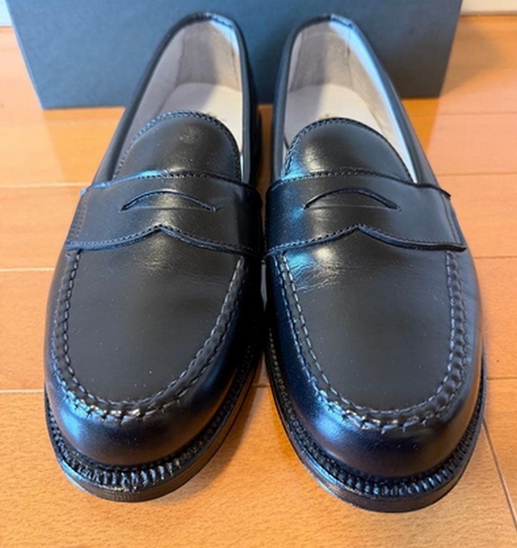 Alden 981 Black Calfskin LHS / Penny Loafer