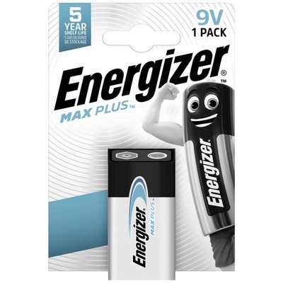 Energizer Max Plus 9 V Block-Batterie Alkali-Mangan  9 V 1 St.