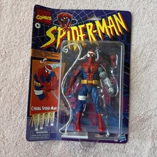 Marvel Legends Cyborg Spider-Man 6  Action Figure NEW Retro card  Hasbro