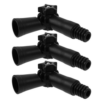  3 PCS Extension Pole Angle Adapter Fitting Extendable Paint Roller Broom Handle