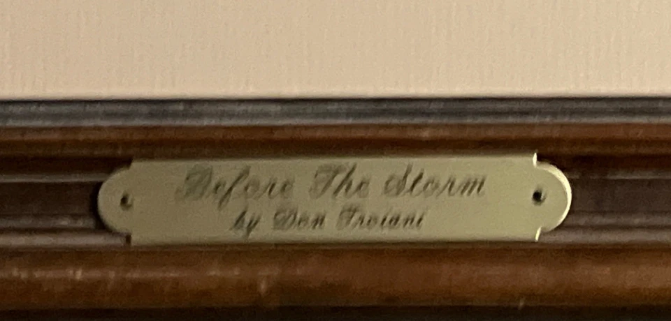 Signed Don Troiani Before The Storm Framed Limited Edition Civil War Art Work - Image 3 of 4