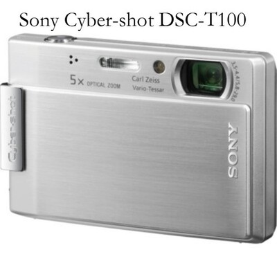 Sony Cyber-shot DSC-T100 Digital Camera Fully Tested good condition