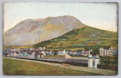 Penmaenmawr Llandudno Mountain View Wales 1905 GR Thompson Edwardian Topographie