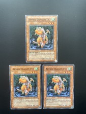 Yugioh Armed Dragon LV3 SOD-EN013 Unlimited Edition Common LP/MP X3