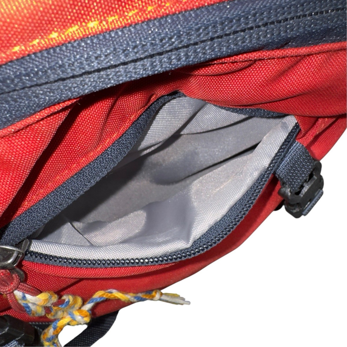 Patagonia Atom Sling 8L Red Gray One Strap Backpack Shoulder Bag