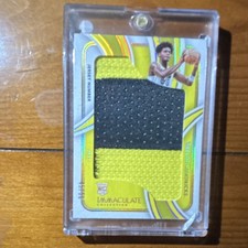 Panini 2023-24 Immaculate Jersey Number Patch Rookie /50 - Taylor Hendricks 