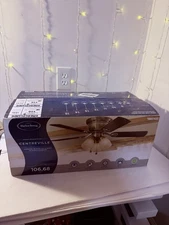 Harbor Breeze Centreville 42” Ceiling Fan Aged Bronze w/ Light New Open Box