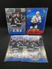 2025-26 UD Series 2 UTAH MAMMOTH 4 Cards Clayton Keller Dylan Guenther Speckle