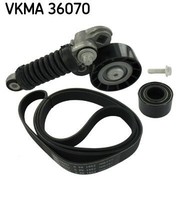 SKF Vkma 36070 Keilrippenriemensatz FüR Renault