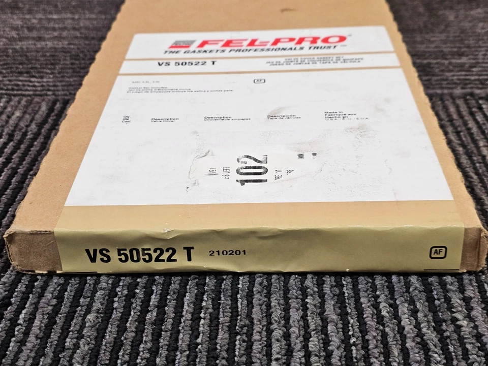 Junta de cubierta de válvula de motor Fel-Pro VS 50522 T para Jeep Grand Wagoneer 1986-1986 Foto 3 de 4