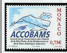 Monaco Num 2342 ** MNH Sperm Whale Year 2002