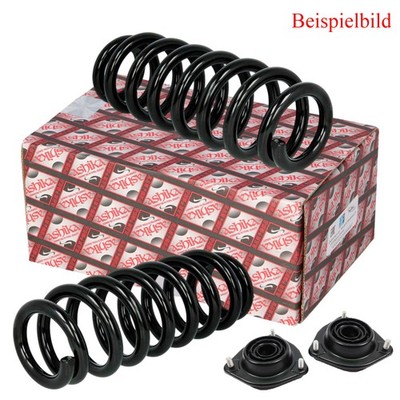 2x ASHIKA Fahrwerksfeder Feder +Domlager Vorne für Honda Civic VIII Hatchback
