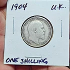 Photo of a 1904 Edward VII Shilling from an eBay listing that sold on May 9, 2026