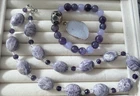 Vintage Estate Modern Costume Jewelry Lot Purple