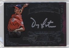 2015 Topps Five Star Silver Signatures Purple 12/25 Doug Fister #SS-DF Auto nd3
