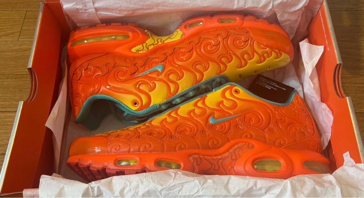 ONE PIECE x Nike Air Max Plus Mera Mera Devil Fruit Orange US 9.5 New — product photo 2 of 7