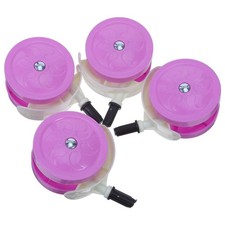 4pcs Swivel Caster Wheels for Baby Walker - Stroller Replacement Wheel for