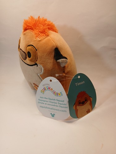 Disney The Lion King Squishmallows Timone With Tag New - Picture 3 of 4