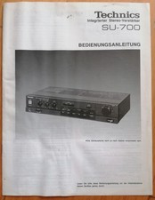 HIFI Bedienungsanleitung - Technics SU-700
