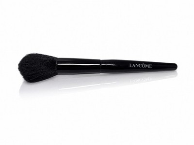 LANCOME Brush Face Blender Cheek Highlighter Powder 6.5 inch Sealed Black NEW