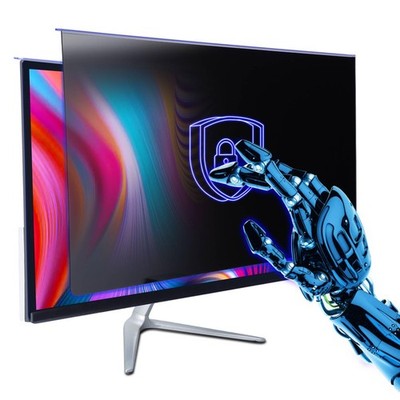GUDTEKE Computer Privacy Screen Filter 27'' Hanging Privacy Screen Protector W...