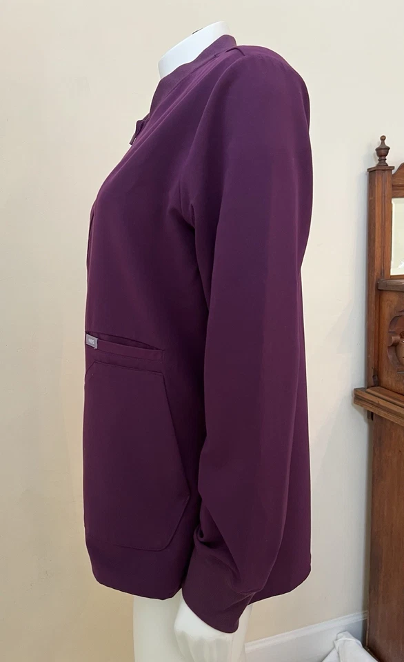 FIGS Bellery Scrub Jacket, Purple Shadow Women’s Sz S, Ltd Ed, Brand New - Image 4 of 4