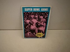 1972 SUPER BOWL Topps Card #139 DALLAS COWBOYS V Dolphins ROGER STAUBACH Rookie. rookie card picture