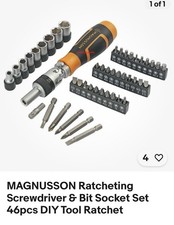 Magnusson Ratchet Screwdriver Bit Set 46 Pieces
