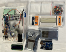 Arduino UNO R3 Compatible Electronics Starter Kit LCD IR Remote Breadboard Lot