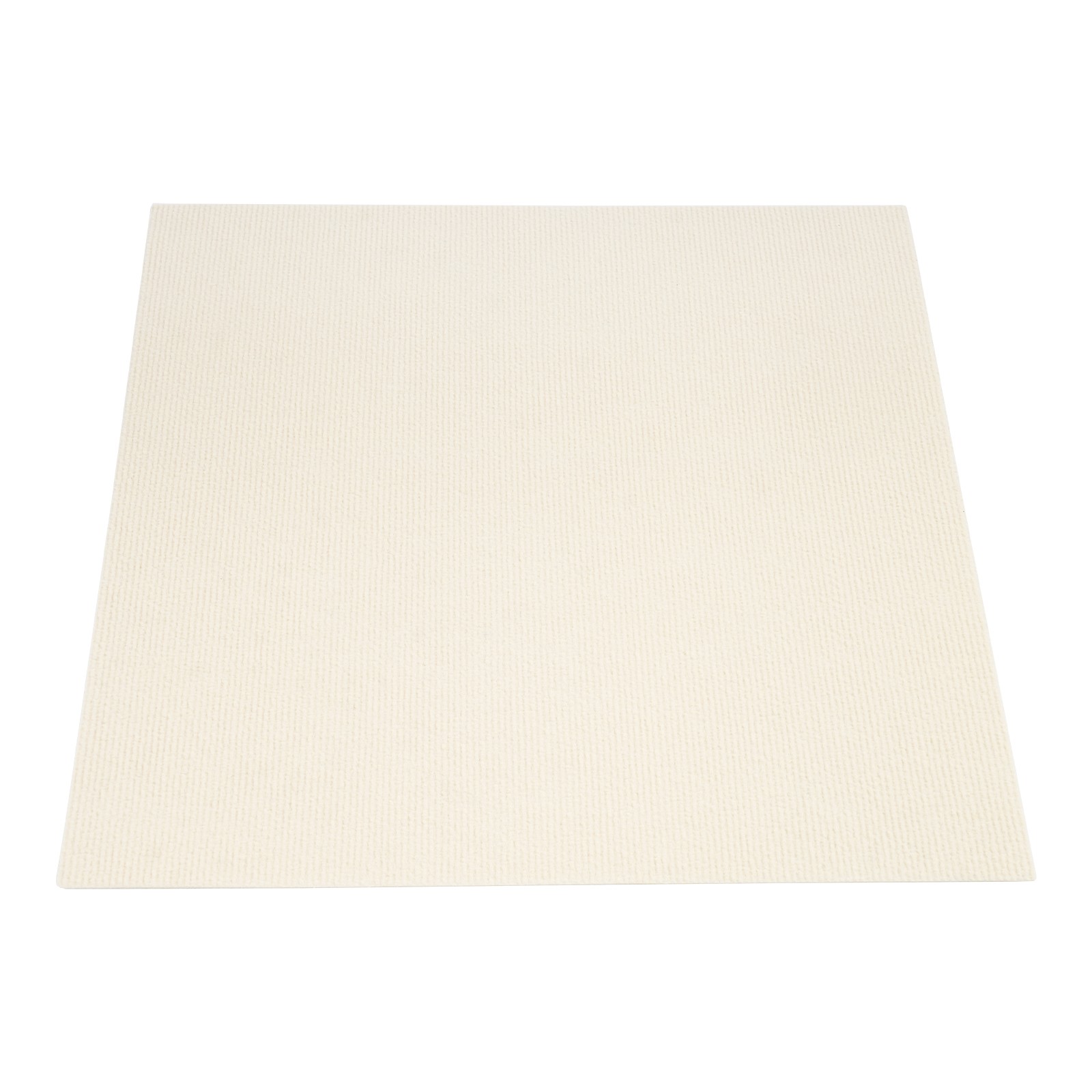 20 Pcs Square Carpet, Peel and Stick Floor Carpet Self-Adhesive Carpet Off-white thumbnail 19