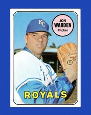 1969 Topps Set-Break #632 Jon Warden EX-EXMINT *GMCARDS*