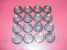 16 Valve Spring Seat Locator Cups 1.495" O.D.-.1.240" I.D.-.545" Hole I.D.