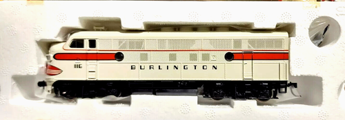 Nice Life-Like Proto 1000 HO F3A Locomotive Burlington #116 - Picture 5 of 6