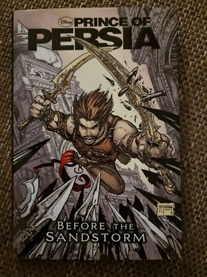 Prince of Persia: Before the Sandstorm Graphic Novel HC Disney Press 2010 us 
