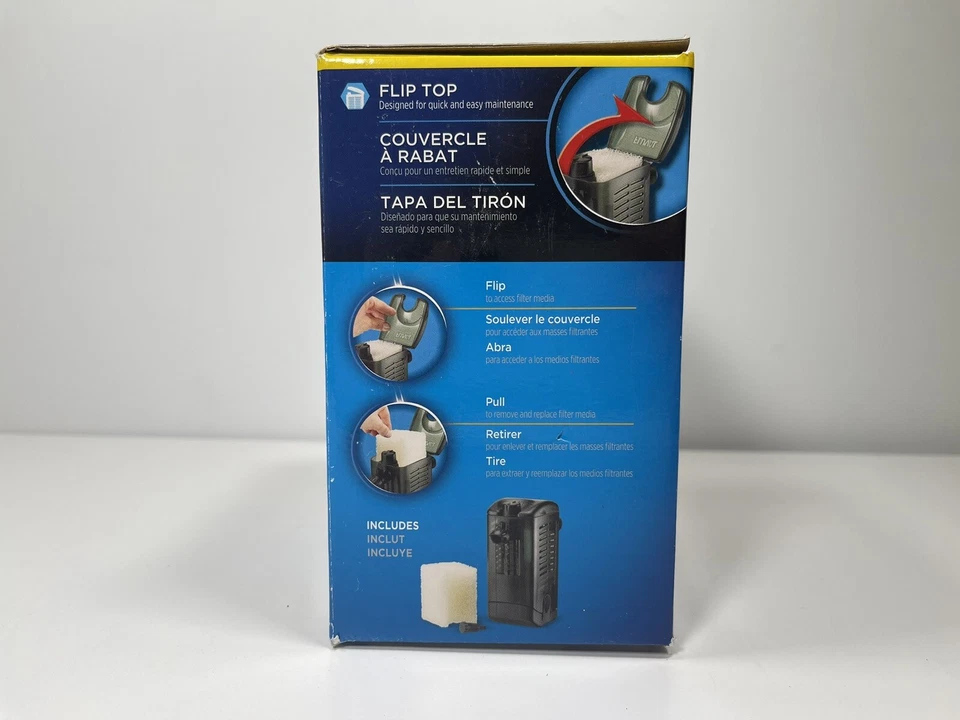 Fluval U1 Underwater Filter 15 Gallon Aquarium - Fish, Axolotl, Turtles, & More - Image 4 of 4