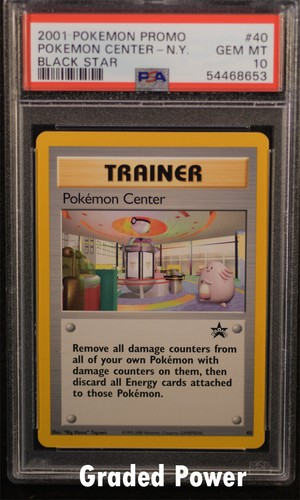 Promo Pokemon Center N.Y. Black Star Promo PSA 10 (8653) #40 Pokemon