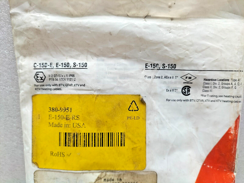 KIT DE CALEFACCIÓN DE TRAZA NVENT RAYCHEM E-150-E-RS - Imagen 2 de 5