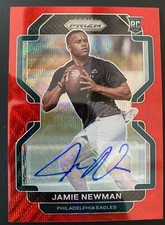 JAMIE NEWMAN 2021 PRIZM FIRST OFF THE RED WAVE PRIZM 50/149