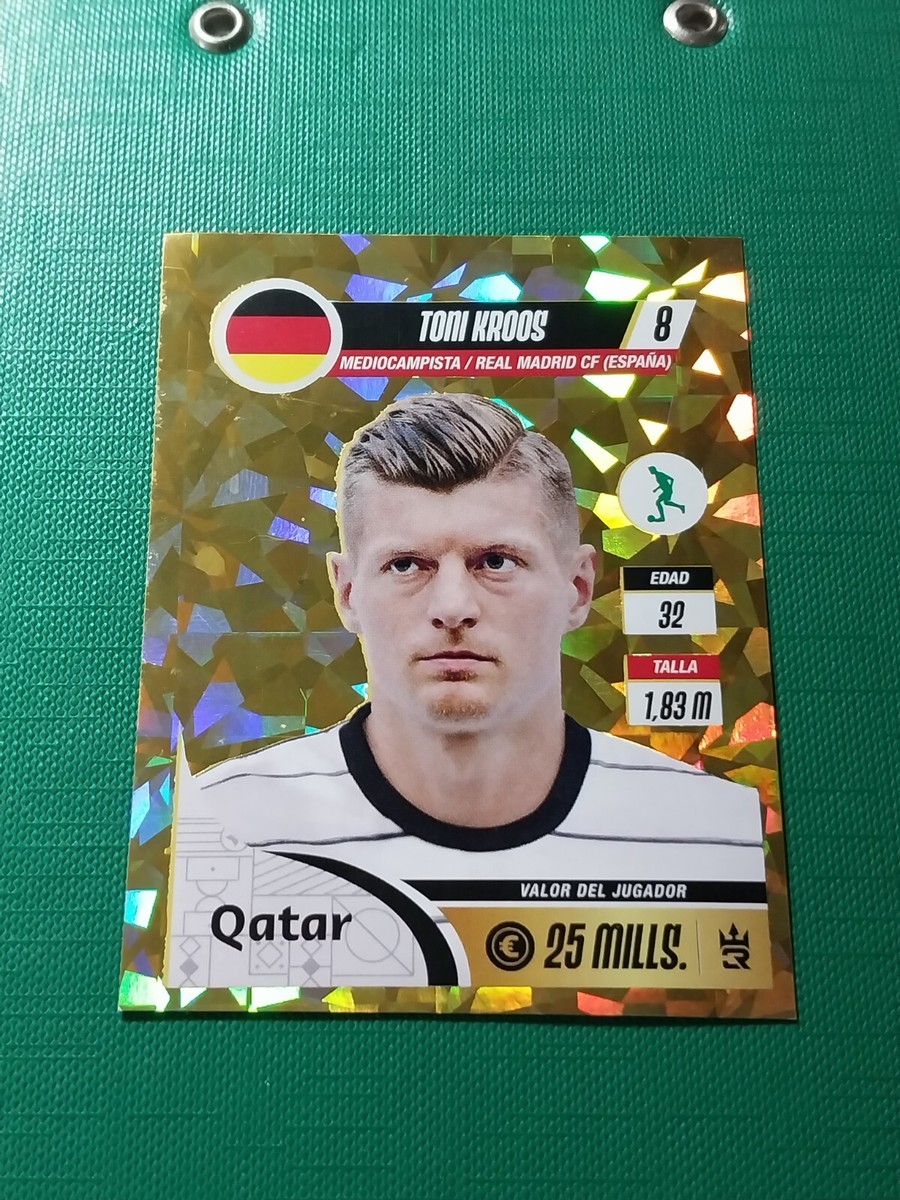 2022 3R Qatar World Cup FIFA #218 TONI KROOS Germany Soccer