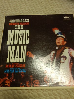 Musik Man-Meredith WILLSON'S Original Cast-Barbara Cook Capitol LP Vinyl NM/NM