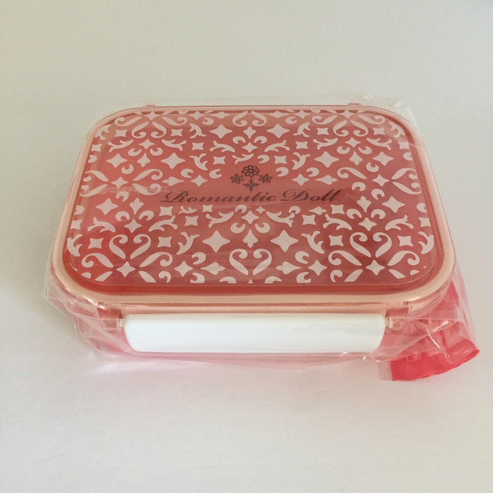 Bento Box Lunch Box - Romantic Doll Pink 1 Tier