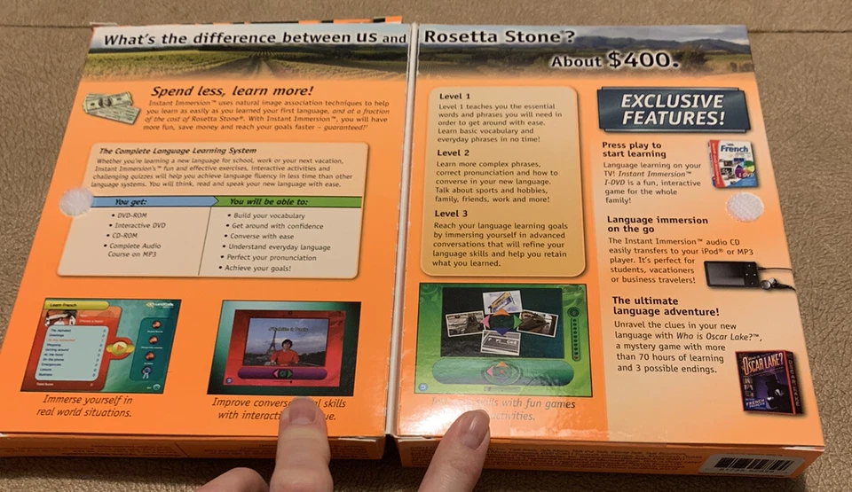 Instant Immersion French Levels 1,2,3 Language Learning Software - Image 4 of 4